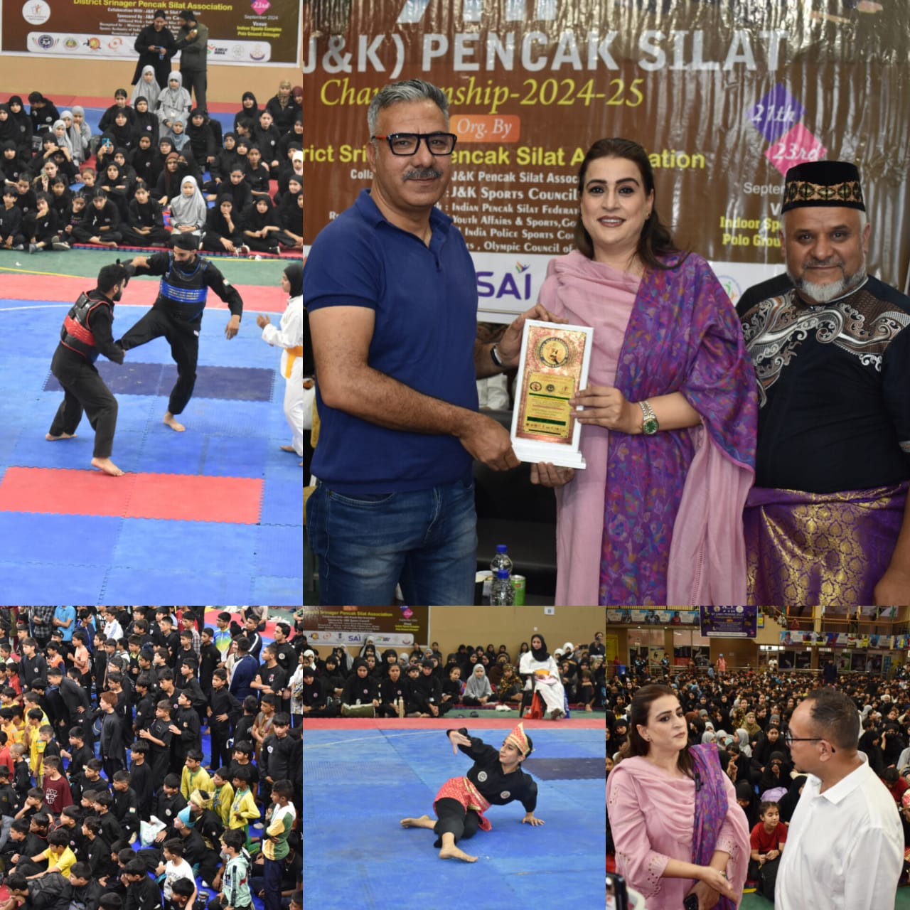 'Inauguration of the 9th JK UT Pencak Silat Championship 2024 at Polo Ground, Srinagar'